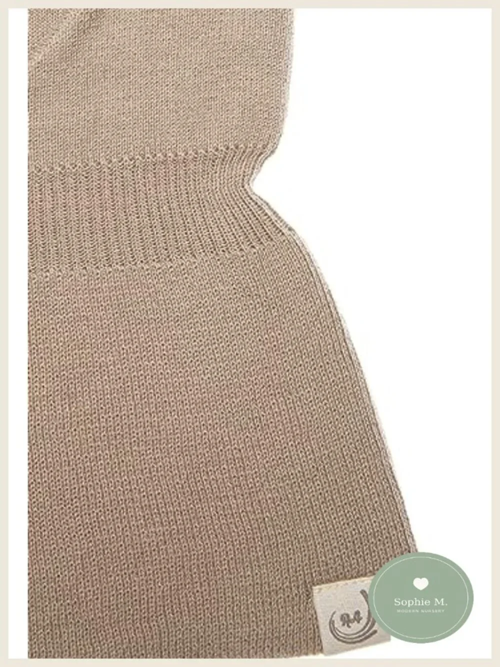 Cotton Knit Balaclava Hat for Baby Boys Girls Toddlers Kids Winter Beanie